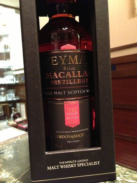 ６０年代蒸留の幻のマッカラン〜Speymalt from Macallan 1st fill